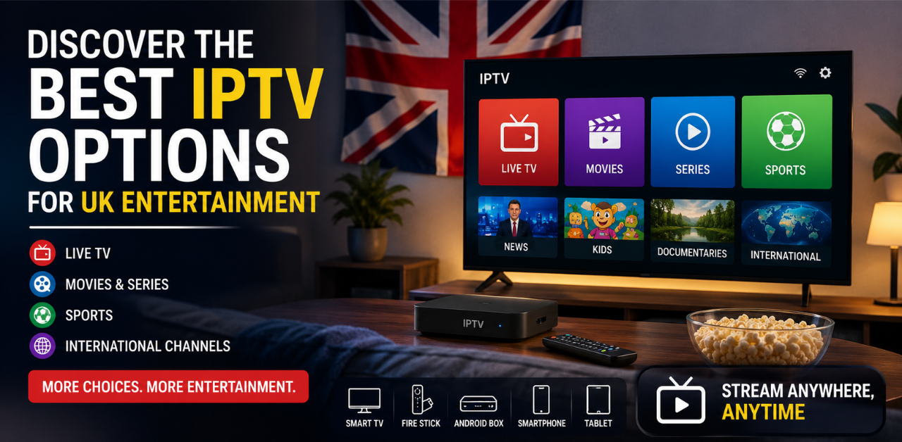 Discover the Best IPTV Options for UK Entertainment